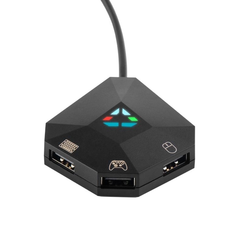 Toranysadecegumy 2x Ps2 naar USB-aansluiting, computer muis en