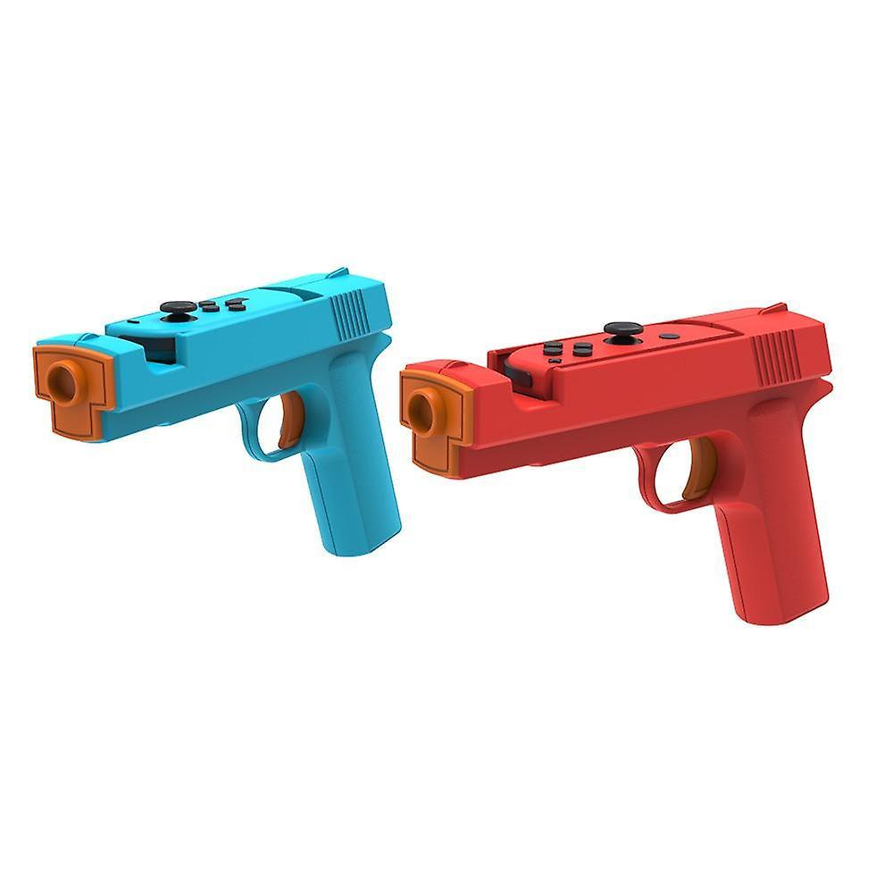 Switch JoyCon Gun Geweer Third Party (Rood & Blauw) NIEUW (Switch