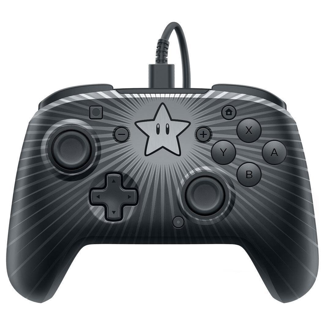 Deluxe Wired Pro Controller PDP Super Mario Rood Switch