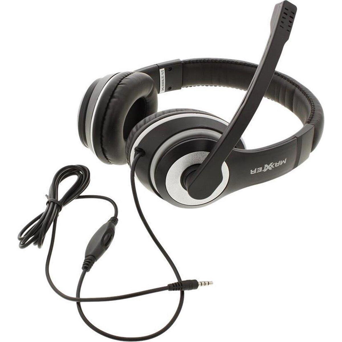Dusver Reserve woordenboek Maxxter Stereo Headset - Zwart/Grijs (Switch) | €17.99 | Goedkoop!