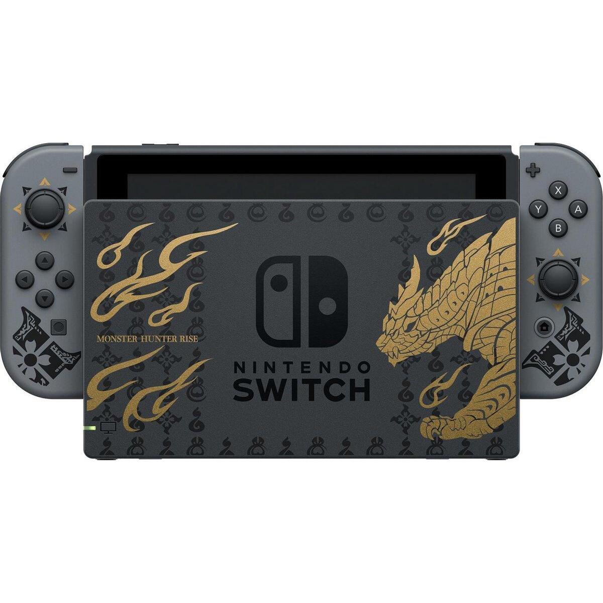 Refurbished Nintendo Switch Console Set V2 Monster Hunter Rise Limited Edition