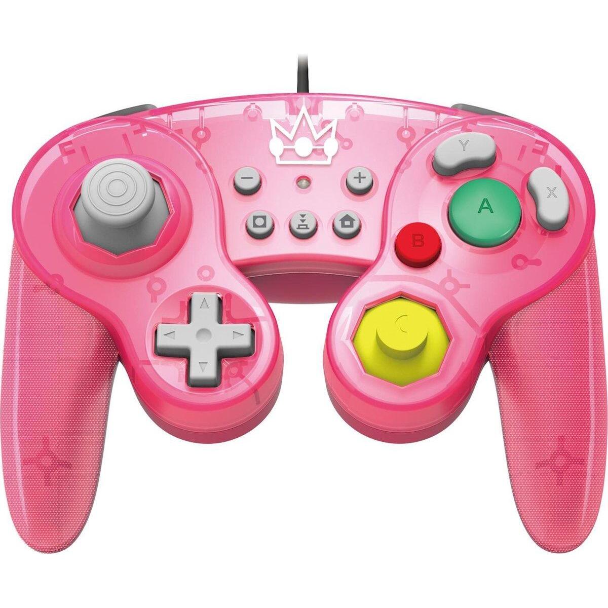 Nintendo Switch Controller Smash Bros Gamepad Peach Hori