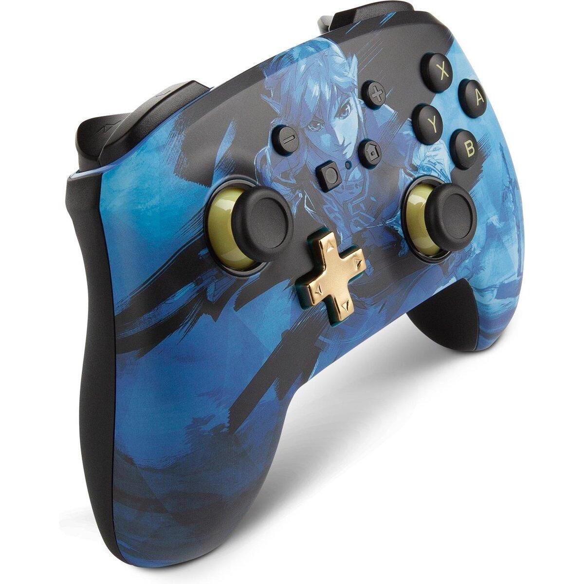 Nintendo Switch Wireless Controller Legend of Zelda Link Blauw PowerA