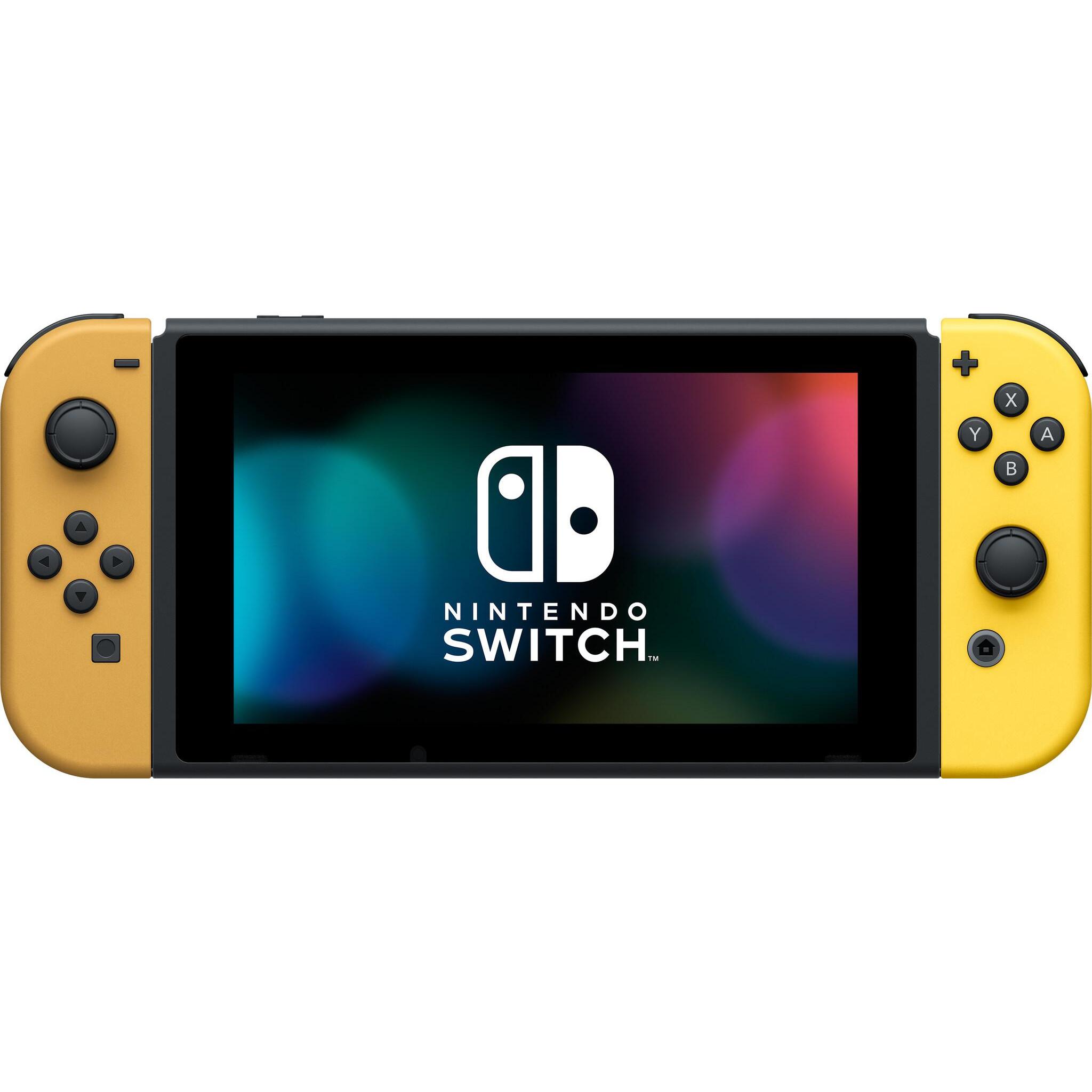 Nintendo switch let's go pikachu console hotsell