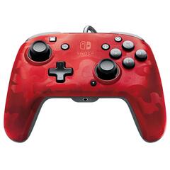 Faceoff Deluxe+ Nintendo Switch PDP Controller - Dark Red Camo