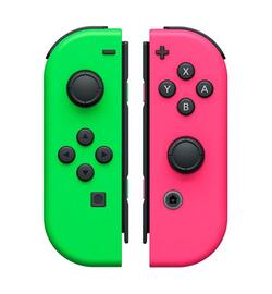 Joy-Con Controllers - Neon Green en Neon Pink