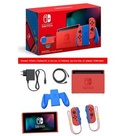Nintendo Switch Console - Super Mario Limited Edition - Verbeterde Accuduur - Nieuw Model
