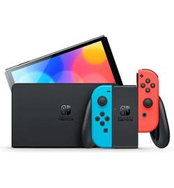 Nintendo Switch Console OLED-model - Blauw / Rood