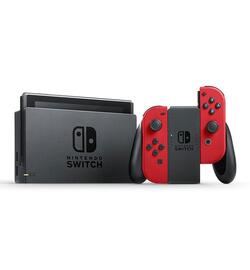 Nintendo Switch Console - Mario Oddyssey Rood