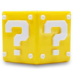 Game Card Case voor 12 games - Mario Kubus Geel