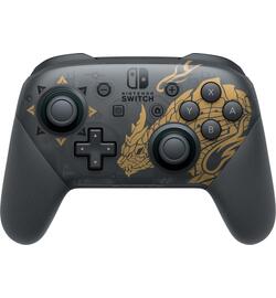 Nintendo Switch Pro Controller - Monster Hunter Rise Editie