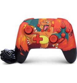Nintendo Switch Wired Controller Pokémon Charizard Vortex Edition - PowerA