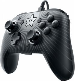 PDP Wired Nintendo Switch Controller - Super Mario Zwart