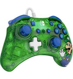 Rock Candy Wired Controller - Luigi Lime - Nintendo Switch & Switch OLED