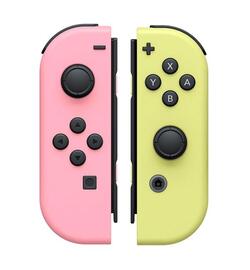 Nintendo Switch Controller - Joy-Con - Pastel Roze / Pastel Geel - Origineel