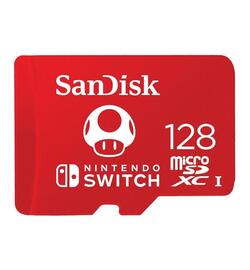 SanDisk - Micro SD Kaart - 128 GB - Toad Edition