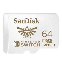 SanDisk - Micro SD Kaart - 64 GB - Zelda Edition