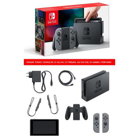 Nintendo Switch Console - Grijs - Tweedehands