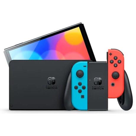 Nintendo Switch Console OLED-model - Blauw / Rood
