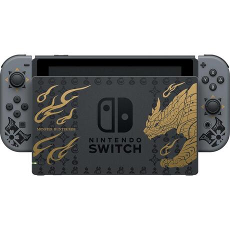 Nintendo Switch Console Set V1 - Monster Hunter Rise Limited Edition