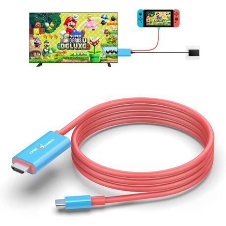 USB C naar HDMI Adapter Kabel & Oplader Poort - OneGamer