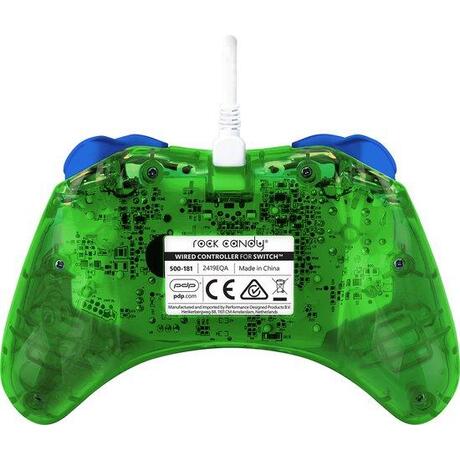 Rock Candy Wired Controller - Luigi Lime - Nintendo Switch & Switch OLED