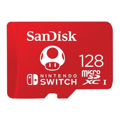 SanDisk - Micro SD Kaart - 128 GB - Toad Edition