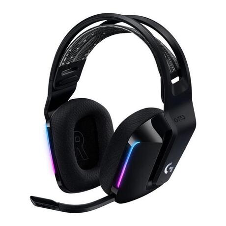 Logitech G733 Lightspeed Headset - Draadloos - Zwart