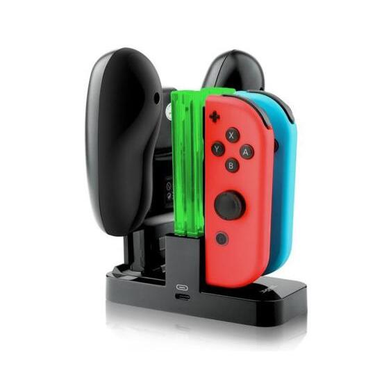 Switch Accessoires :: Nintendo Switch Oplaadstation - Quad Charger